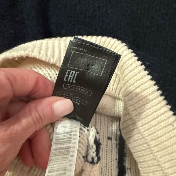 Ba&sh Benji Colorblock Knit Wool Blend Pullover Medium ⭐️read description-DD4 - Picture 15 of 15